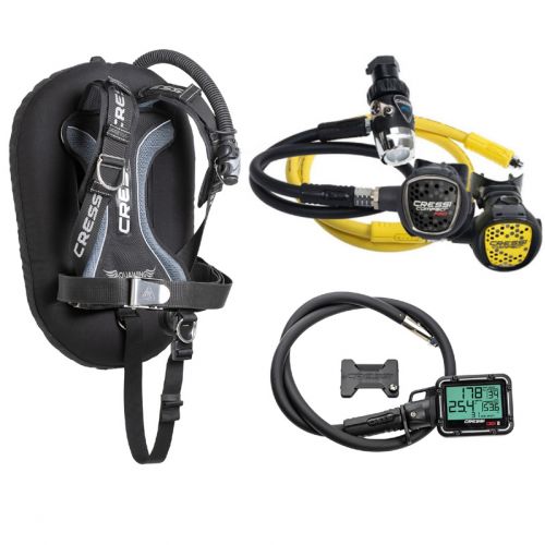 Cressi Zestaw Aquawing Plus DIN (IY790221)